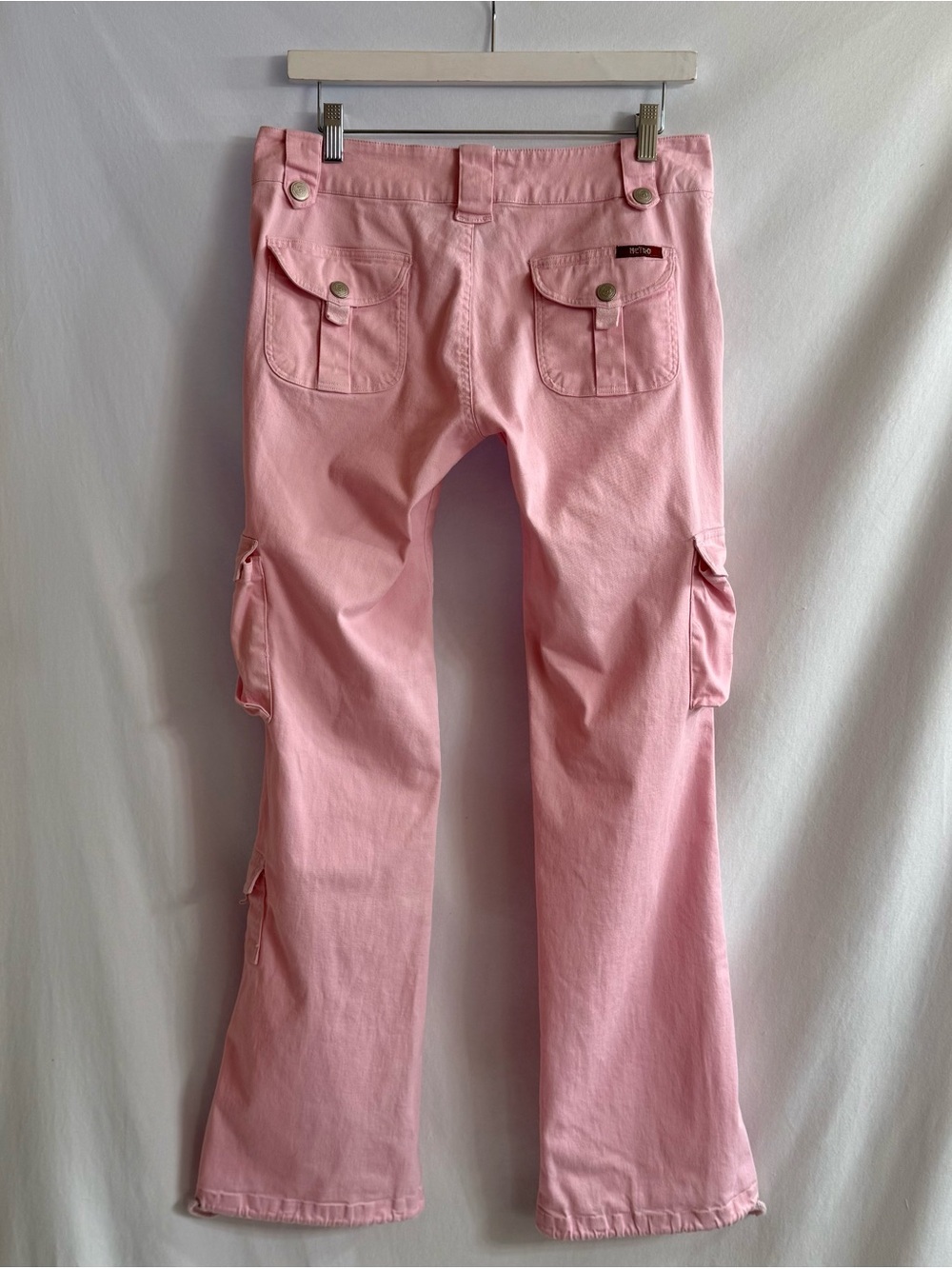 Y2K Pink Low Rise Cargo Pants - Picture 5 of 8